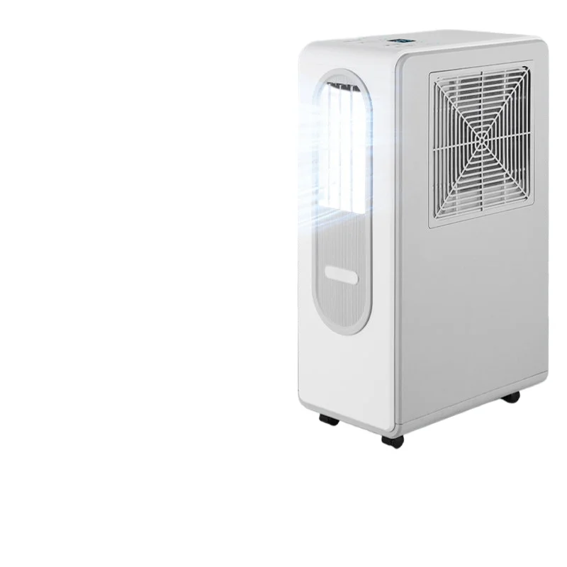 Portable Compressor Cooling Air Conditioner, Ductless Mobile Cooler No Drain Pipe & Outdoor Unit