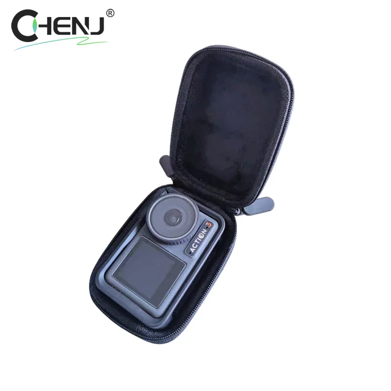 Mini Storage Bag Case For 11 10 9 8 Osmo Action 3 4 Box Sport Camera Portable Waterproof Protective Storage Case Accessories