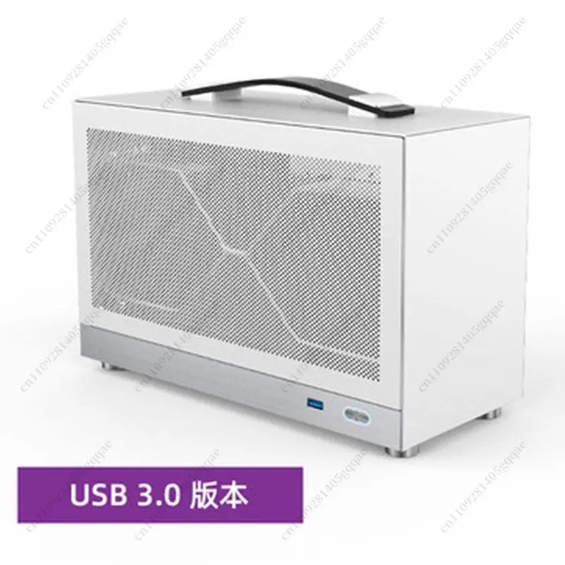 Tragbares ITX MINIA4-Gehäuse, Dense Hole S300 A4 Desktop-Kleingehäuse – Detail 3