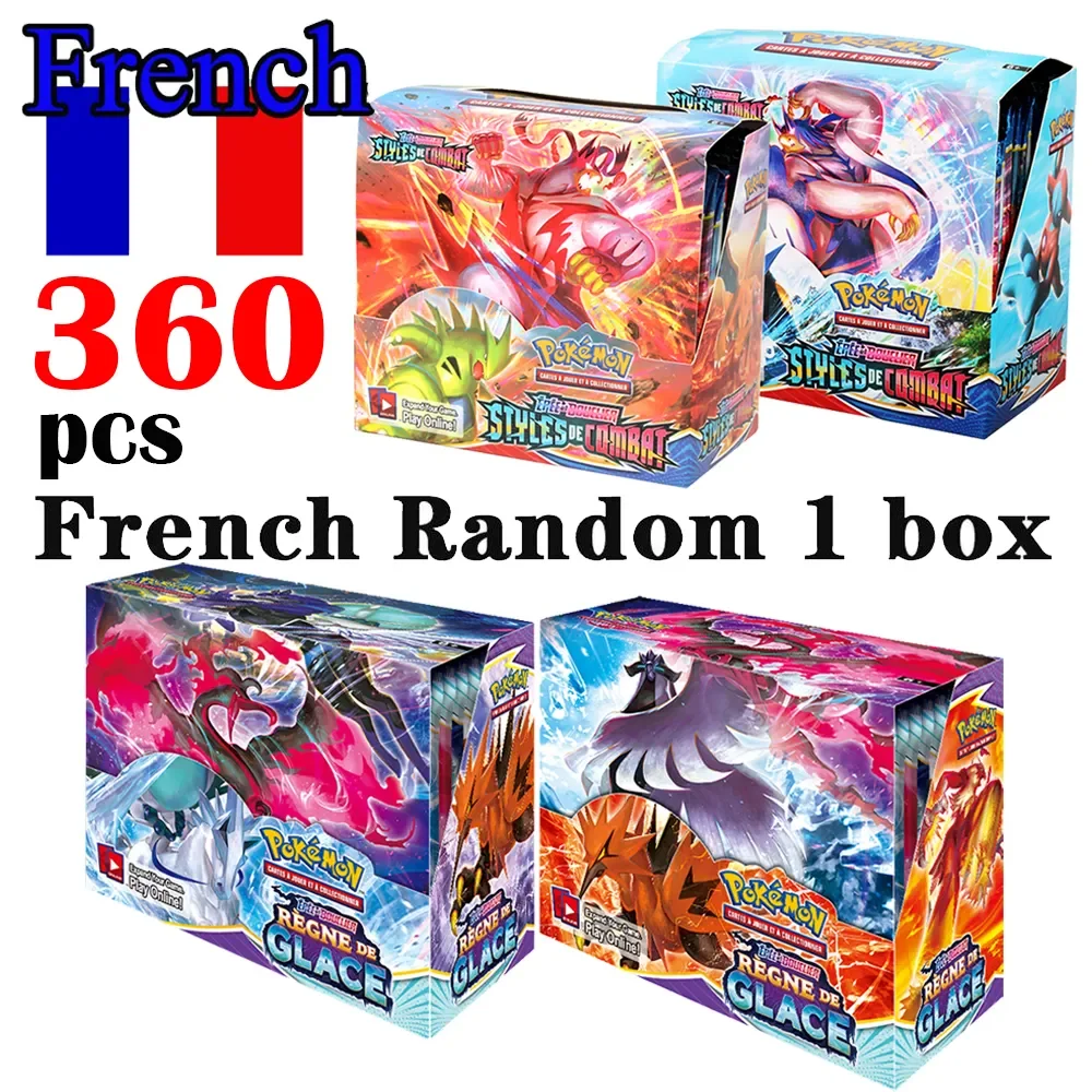 Pokemon Cards French Sun & Moon Lost Thunder Astral Radiance Rading Card Game Evolutions Booster Collectible Kids Toys Gift