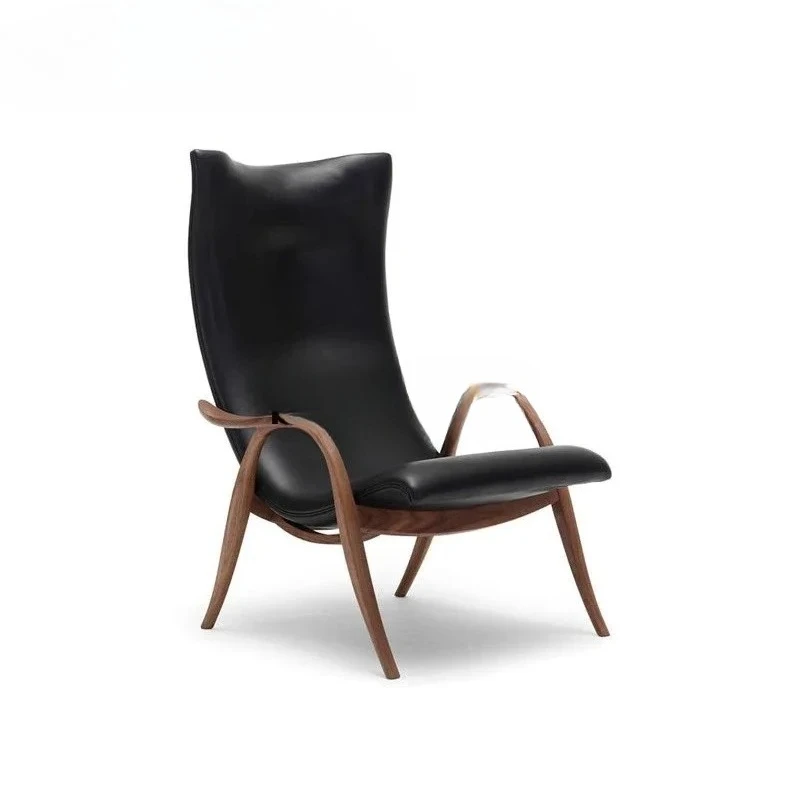 

A15 Nordic Modern High Backrest Single Sofa Chair Home Living Room Balcony Fashion Leisure Chair