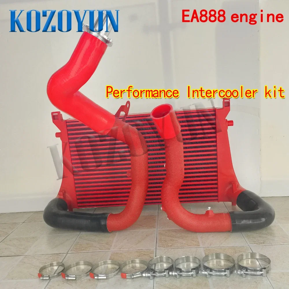 

Комплект Intercooler, заряжающая труба для Skoda Superb Octavia Seat Leon EA888 1,8 T 2,0 T