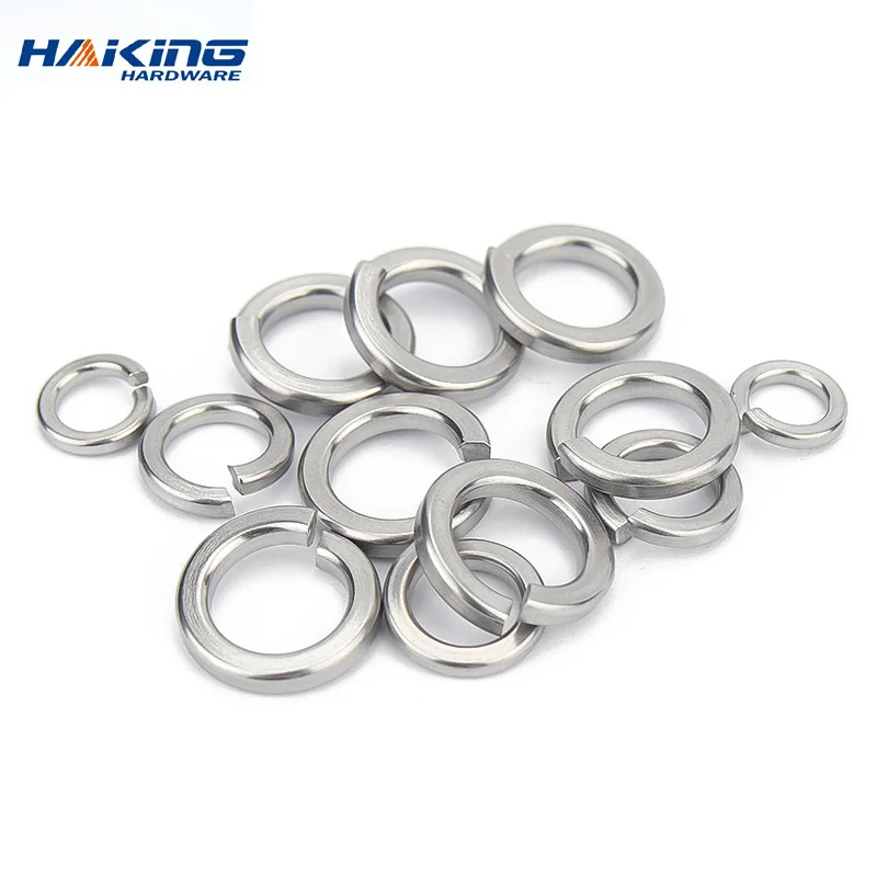 1/10/50pcs spring lock washer m2 m2.5 m3 m4 m5 m6 m8 m10 m12 m14 m16 m18 m20 m22 m24 m30 stainless steel locking washer