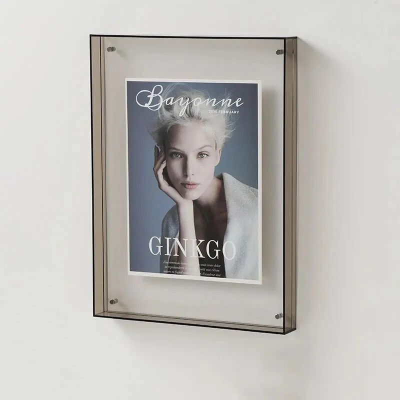None Transparent Acrylic Photo Frame 3