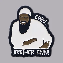 Funny Brother Humor Quotes Enamel Pin Brooch Pines Lapel Pins Badge on Backpack Clothing Accessories Fashion Jewelry Gifts