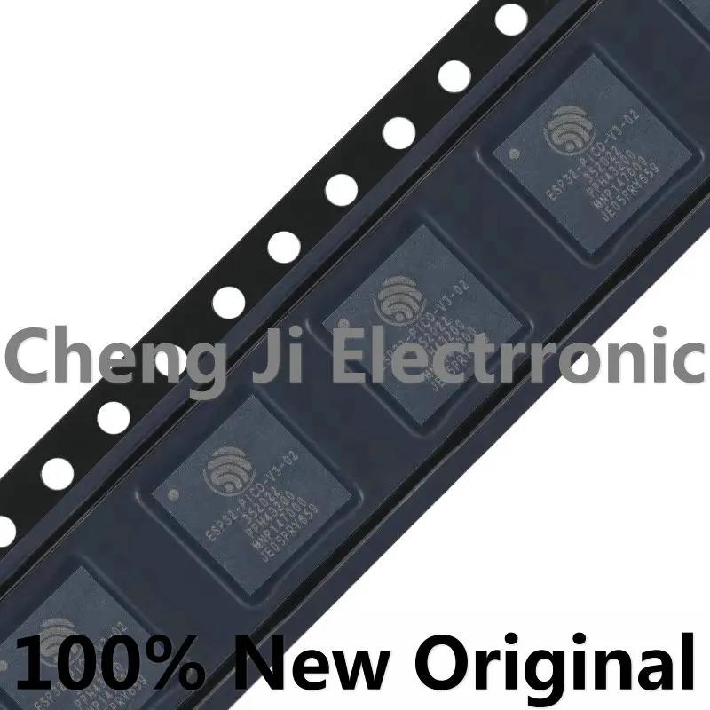 

5PCS/LOT ESP32-PICO-V3-02、ESP32-PICO-V3、LGA48 Wi Fi+Bluetooth 4/8MB 32-bit dual core MCU chip