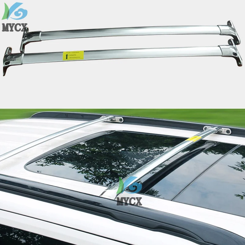 Garantie de qualité! Barre transversale de galerie de toit, rail de toit transversal pour Ford Explorer 2016 – 2020, acier inoxydable 304, véritable