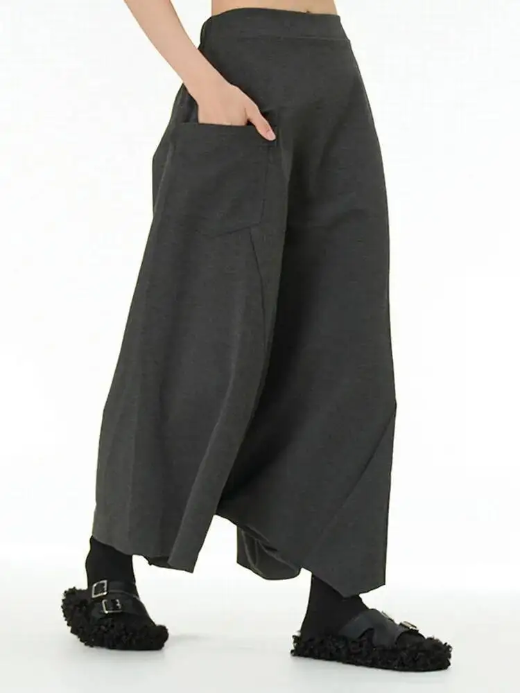 

Army High Elastic Waist Green Brief Big Size Cross Pants New Trousers Women Fashion Spring Autumn 2026 51HX
