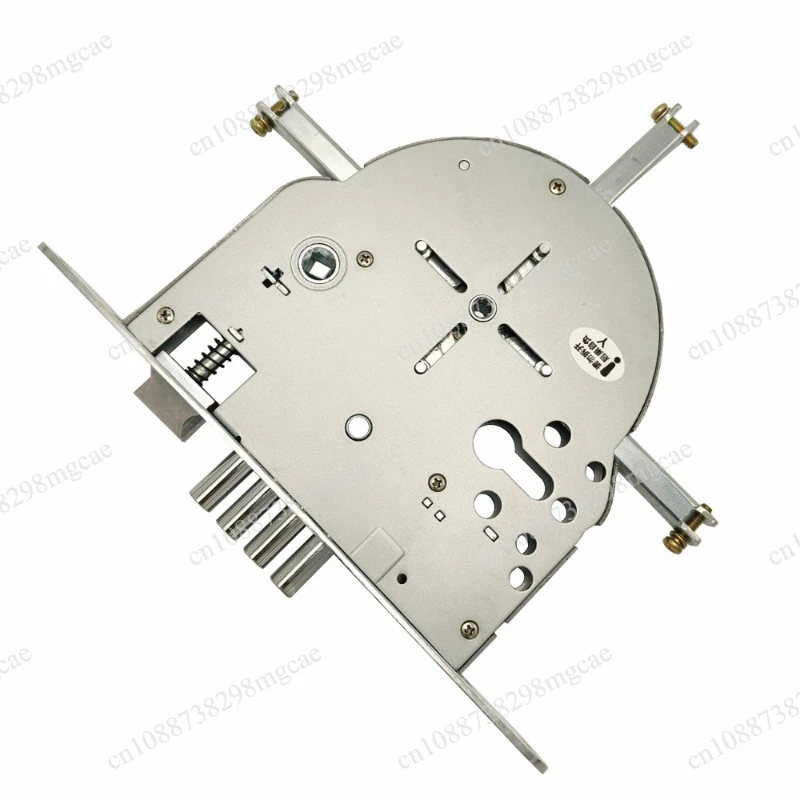 Intelligent automatic 6590 socket lock body round head square bolt replacement old door fingerprint lock