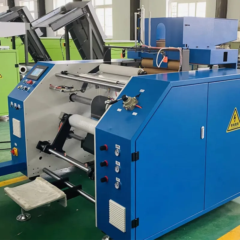 Automatic Stretch Pe Cg Film Rewinding Cutting Hine