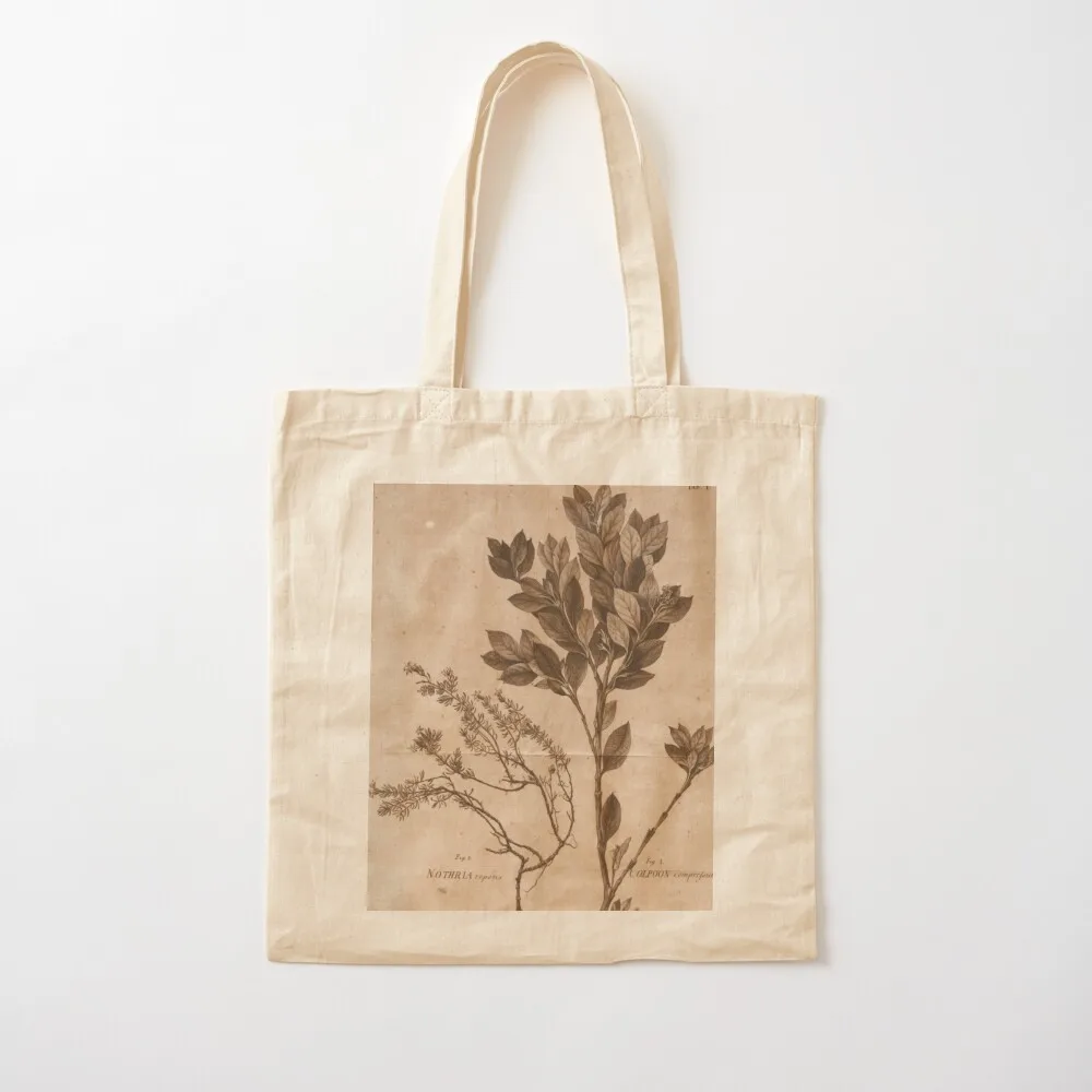 Darkacademia Botanical Tote Bag
