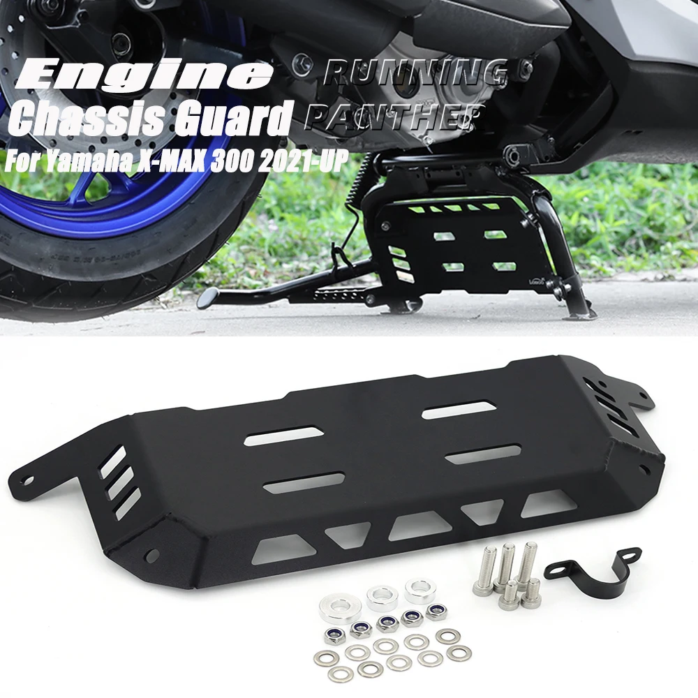 

Motorcycle Engine Lower Body Bellypan Protector Guard Chassis Shield Protection Board For Yamaha X-MAX 300 2021 2022
