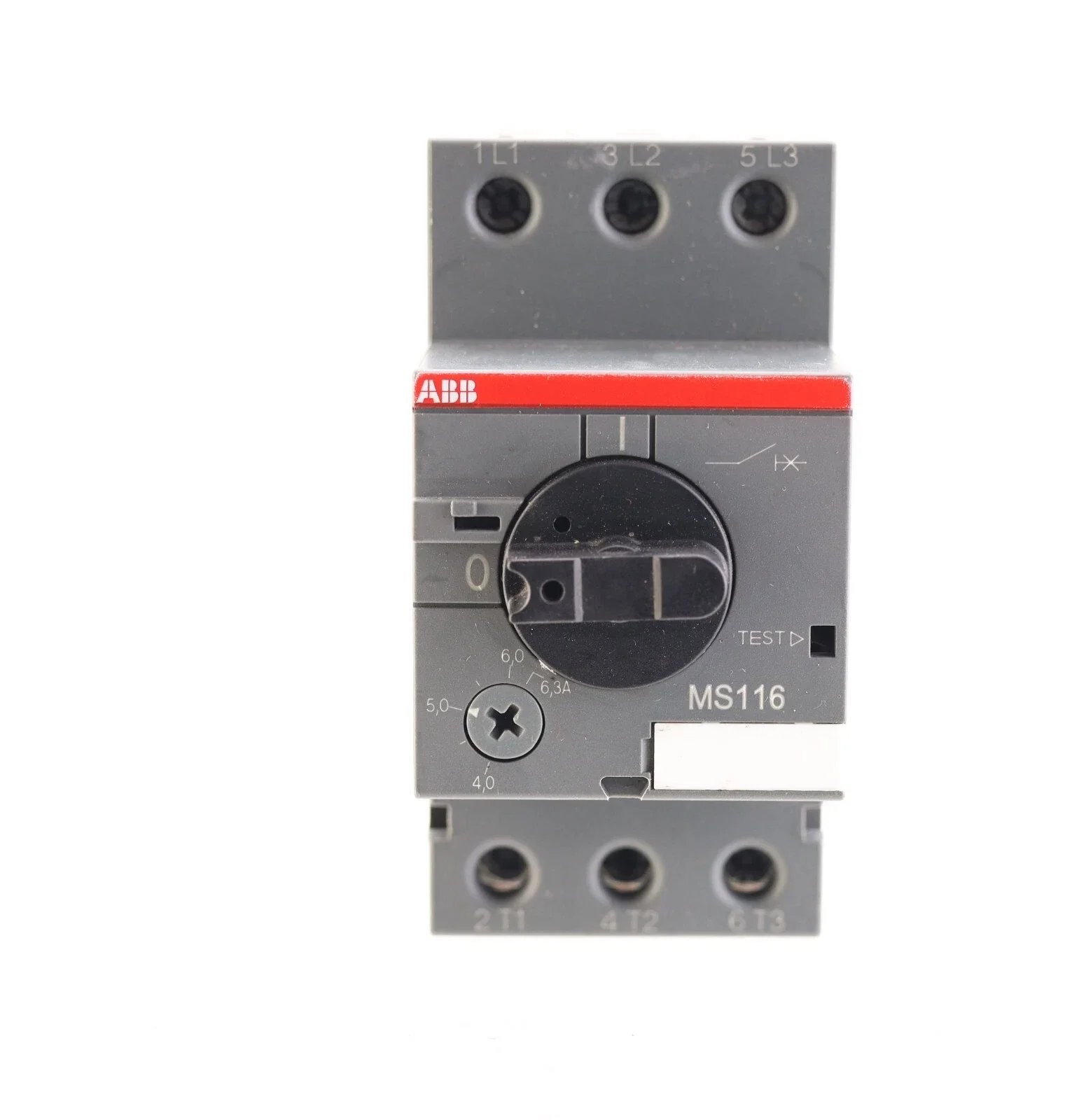 

10140952 MS116 - 6.3 1SAM250000R1009 Manual Motor Starter 4.0 ... 6.3 A