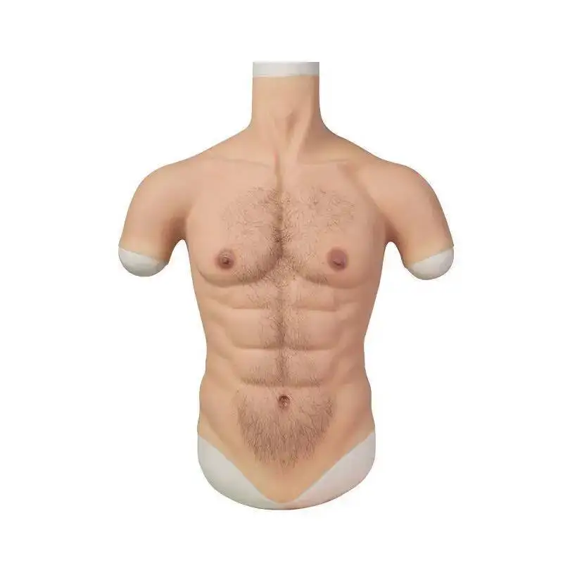 

Костюм с искусственными мышцами, одежда для переодевания, силиконовый реквизит, полный комплект, костюм для поддельного пресса, костюм для транссексуалов, нижнее белье, сильные мужские