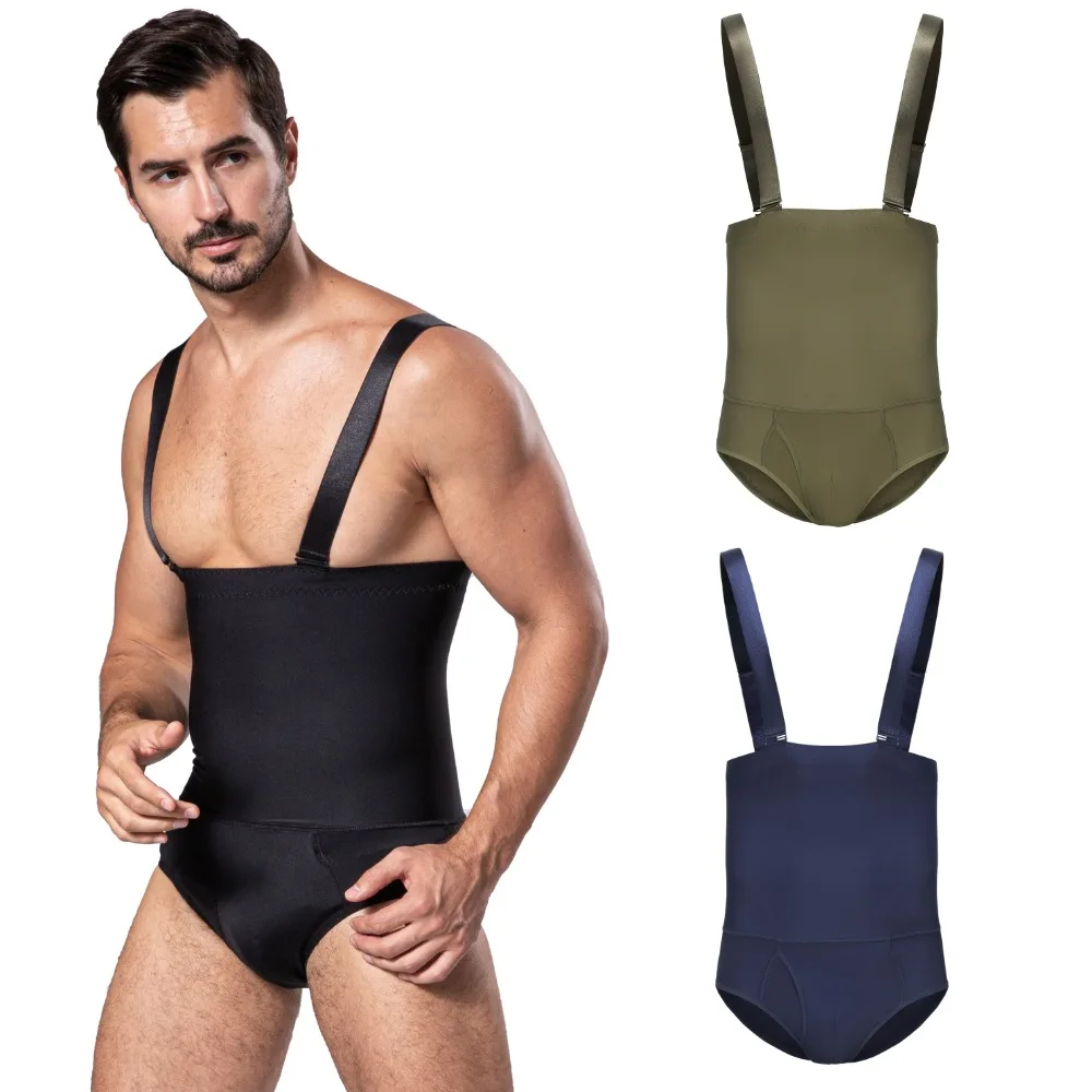 Prayger New Body Shapers Men Slimming Waist Corset Lift Butt Underwear