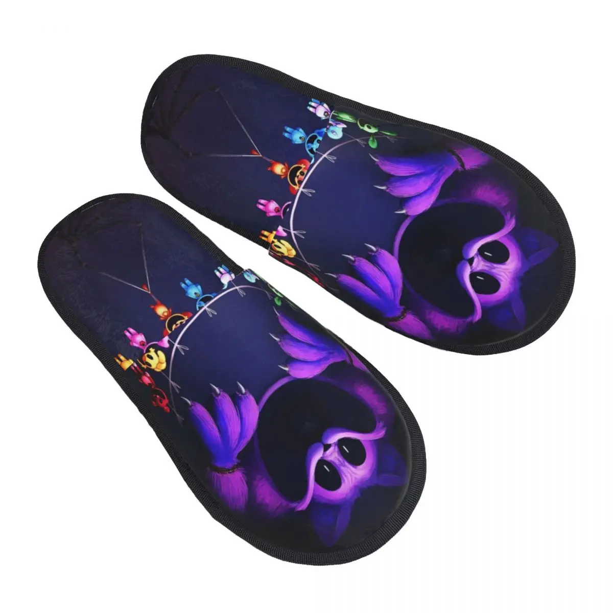 Women Winter Slippers CatNap Smiling Critters Merch Household Fur Slippers Slides Living Room Soft Anti-skid Slides