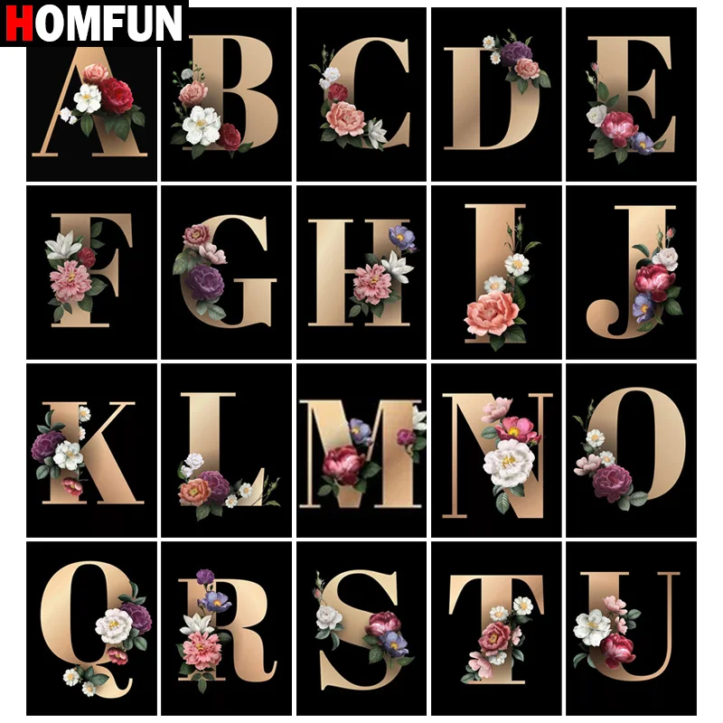 HOMFUN 5D รูปแบบเพชร Rhinestone เย็บปักถักร้อย Diy ภาพวาดเพชรปักครอสติช 