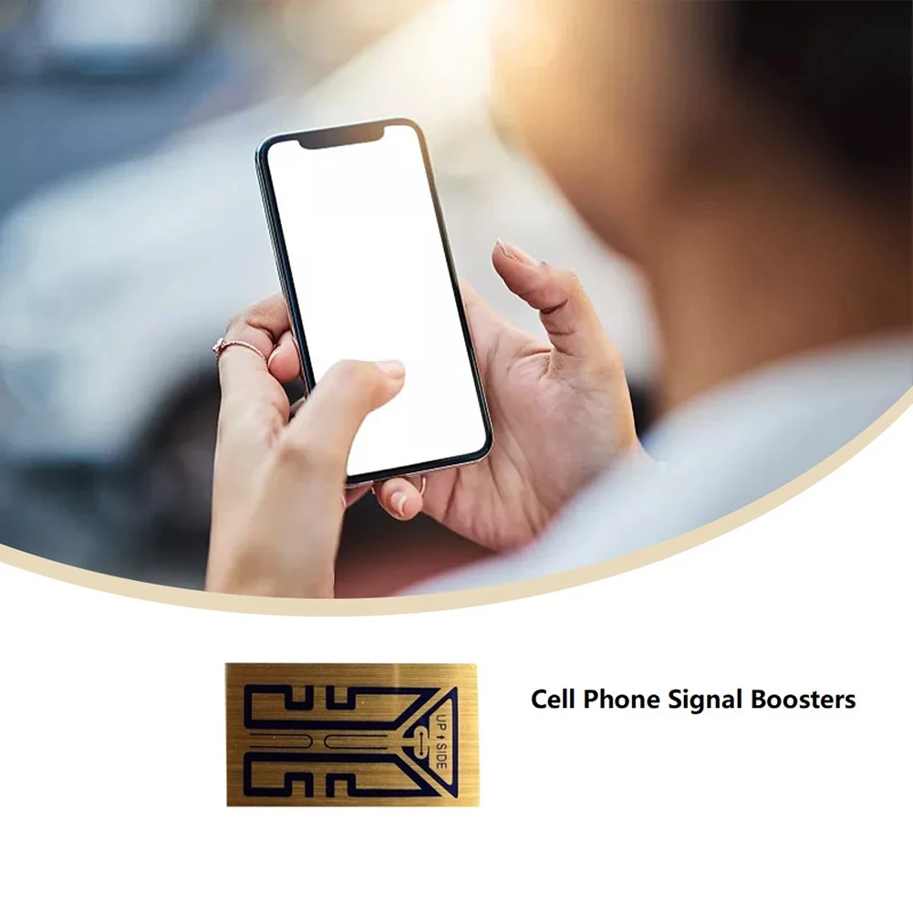 Stiker penguat sinyal antena portabel, 5 buah stiker peningkatan sinyal ponsel SP-3