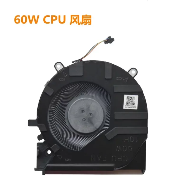 for HP Light and Shadow Wizard 7 8 16-D 16-E Q263 Q264 Cooling Fan for RTX3050 60W 80W GPU Heatsink Replacement