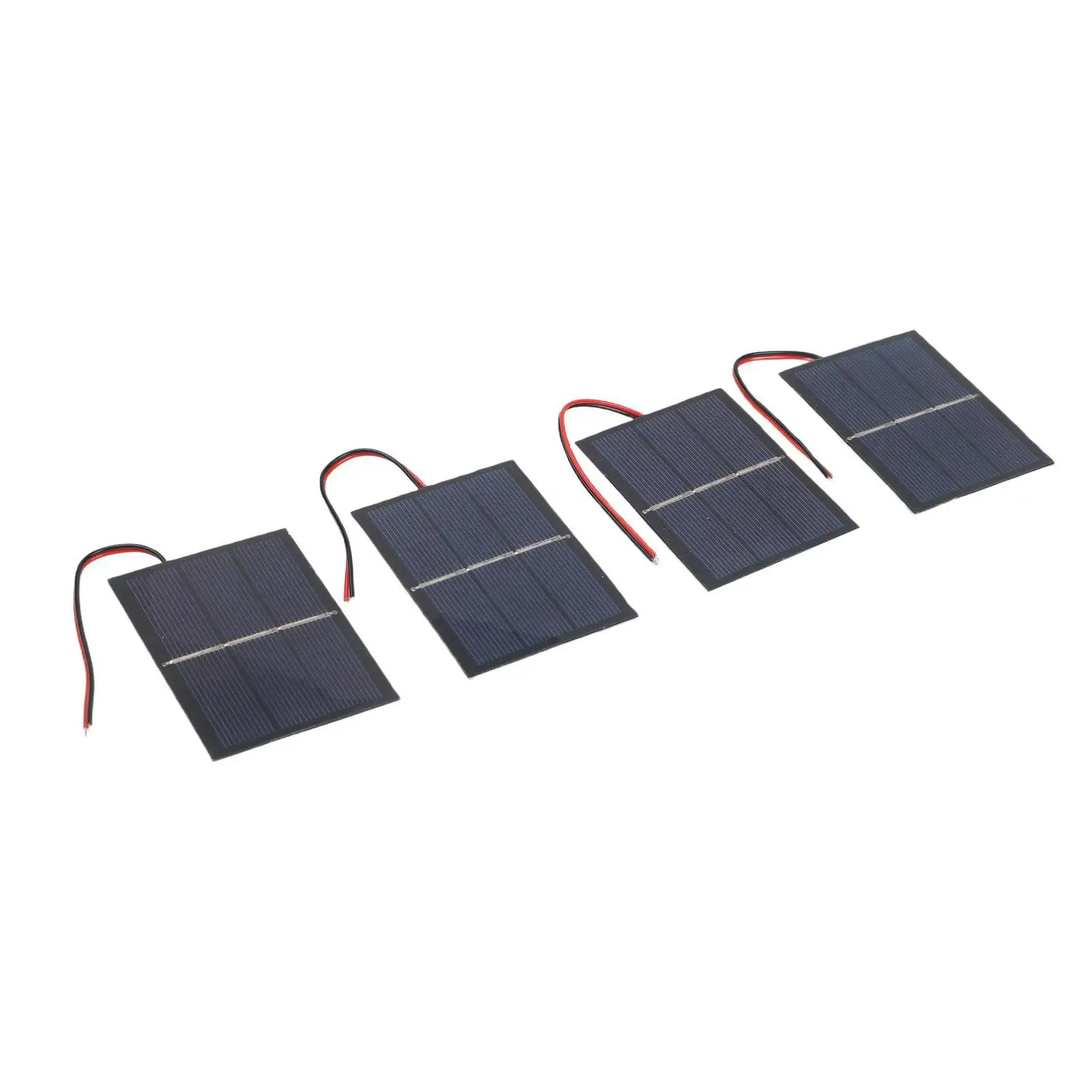4 pieces 065 watt 15 volt for solar panels with wires polycrystalline 60x80mm size for small device solar projects