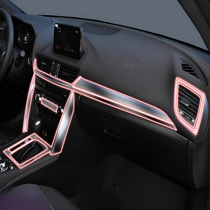 

FOR Mazda CX4 2020-2023 Dashboard Multimedia Navigation Transparent Anti-Scratch Protection Film Modification