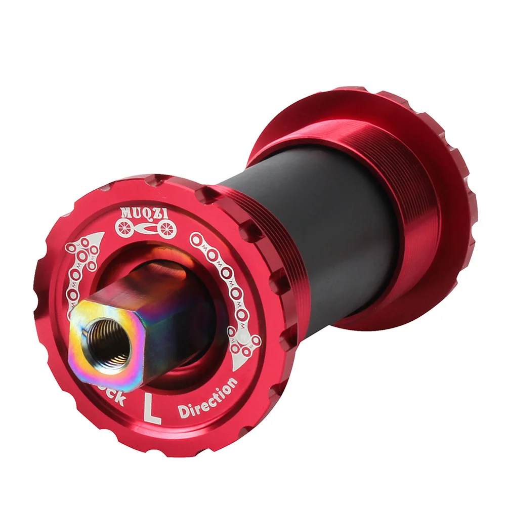 

Титановый сплав с квадратным отверстием, керамический центральный 119 мм, складной, с фиксированной передачей, дорожный горный велосипед, высокая устойчивость к истиранию, гладкий