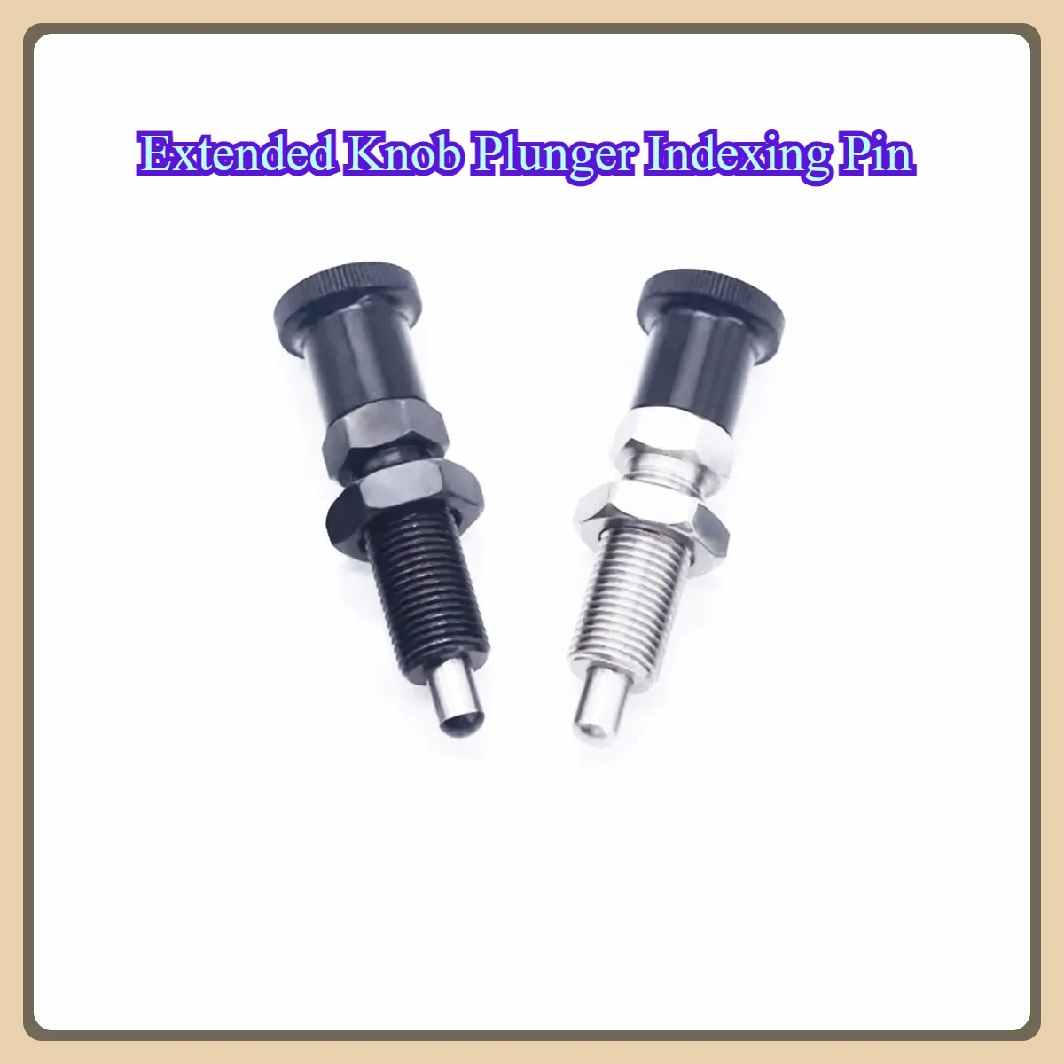 

Extended Knob Plunger Indexing Pin/Reset Rotary Spring Fine Tooth Positioning Pin