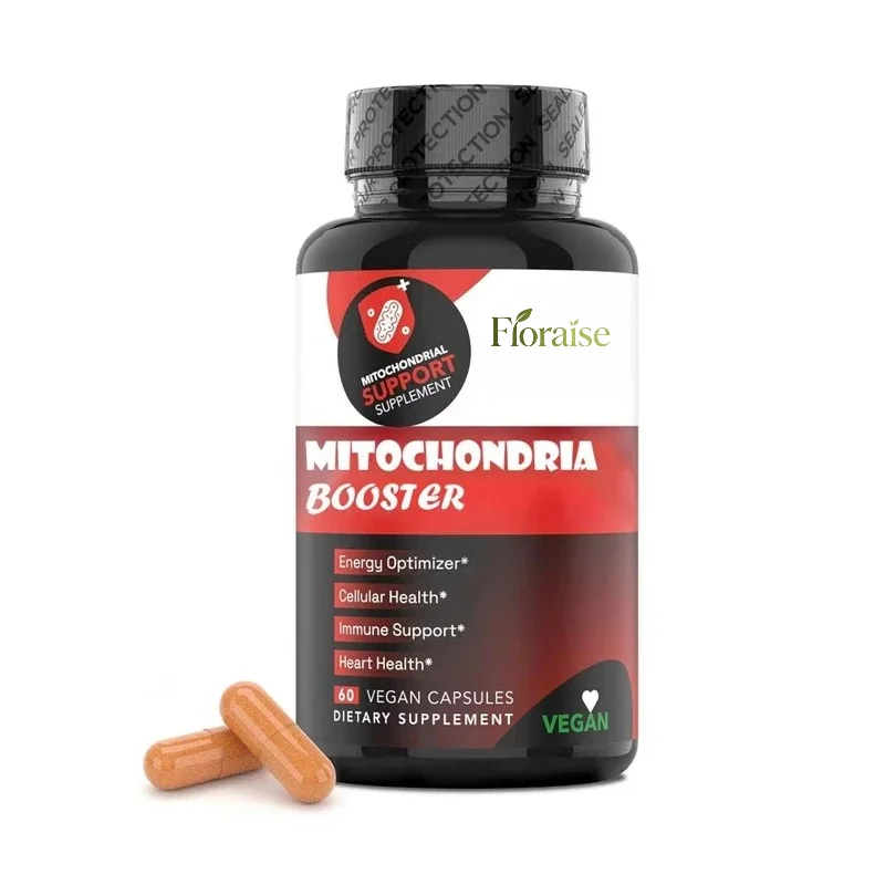 Vegetarian Mitochondrial Support - Advanced Cellular Health and Natural Energy Formula, Containing Coenzyme Q10, Magnesium