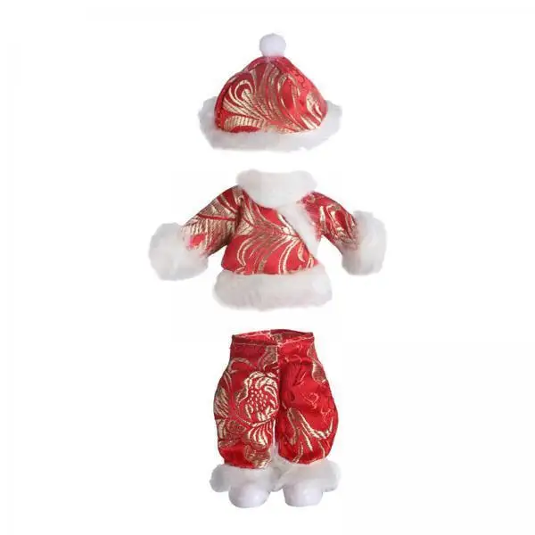 

Mini Doll Clothing Set Trouser Dress Suit Polyester Handmade Outfit Accessories for 17cm Dolls Girls Collection