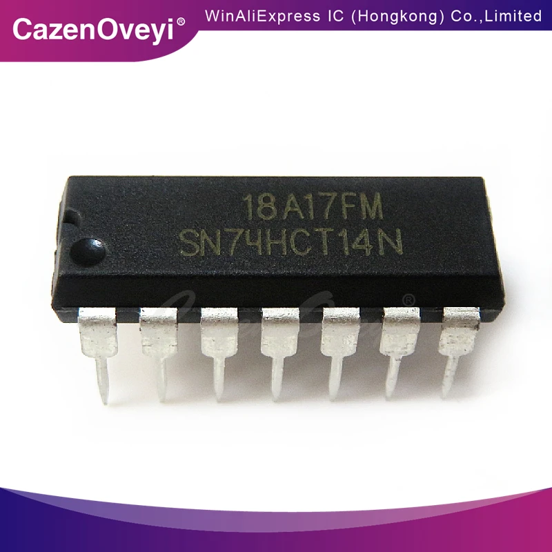 SN74HCT14N 74HCT14 MERGULHO-14, 10 PCes