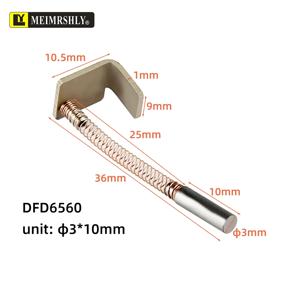 Scribing Machine Spindle Carbon Brush Brush DFD6560 Spindle Carbon Brush Silver Carbon Brush Electrical