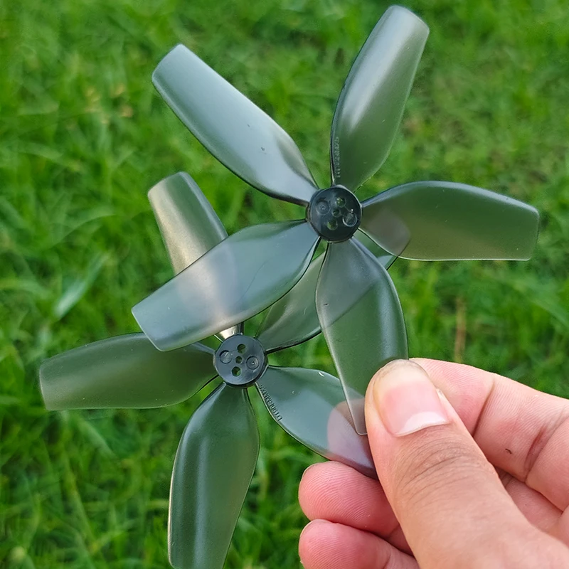 2Pairs DT90MMX5 90mm 3.5inch 5-Blade 1.5mm Shaft Propellers for RC FPV Racing Drones Plane Freestyle Cinewhoop DIY Parts