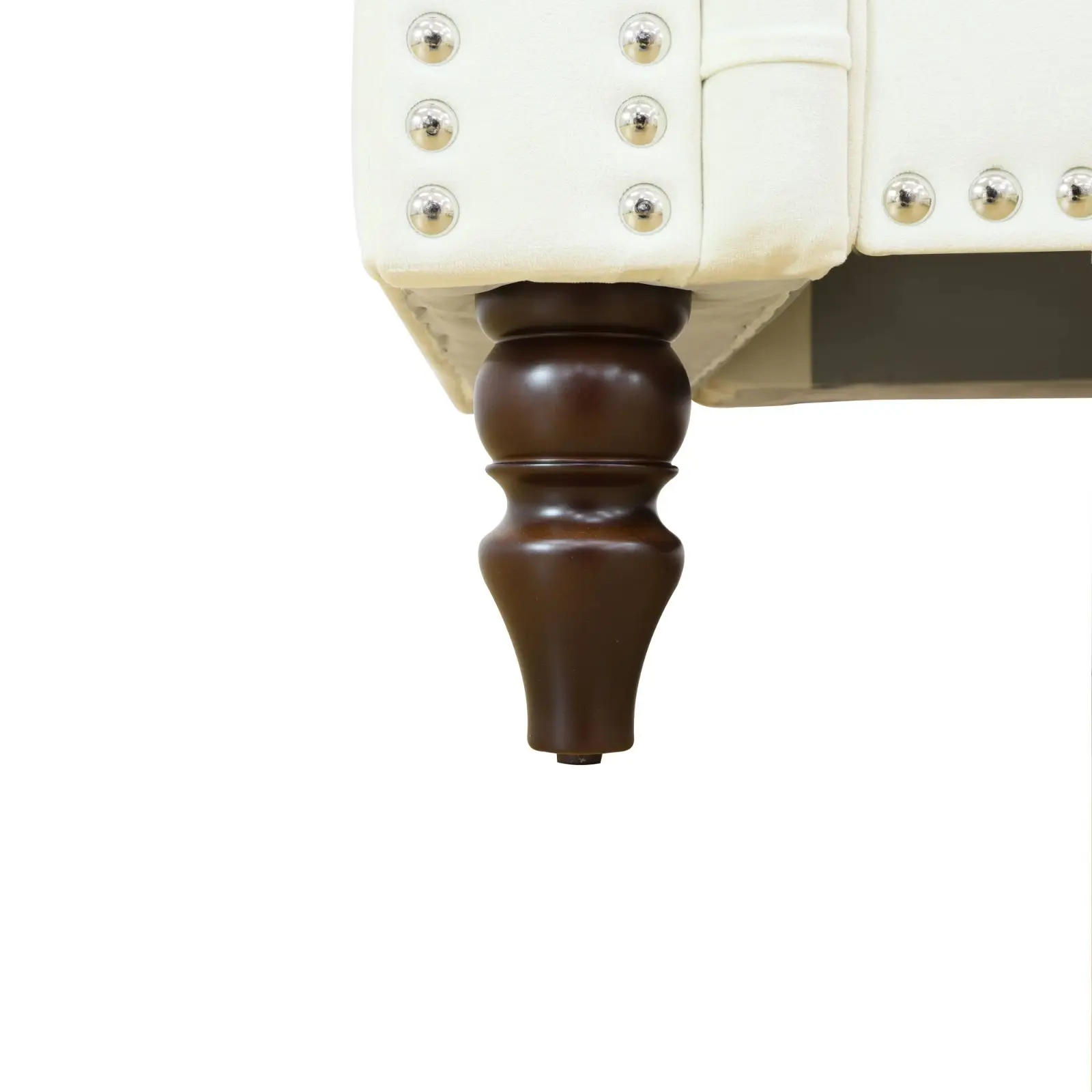 62.5 بوصة الأبيض فلنلت 2 قطعة طقم أريكة مكافحة الحشرات إطار خشبي غرفة المعيشة أريكة مريحة الجلوس الملمس ديكور منزلي فاخر