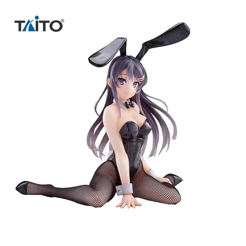 Original TAITO AMP Rascal Does Not Dream of Bunny Girl Senpai Mai Sakurajima Bunny Girl Ver. Action Figure Toys Anime PVC Model