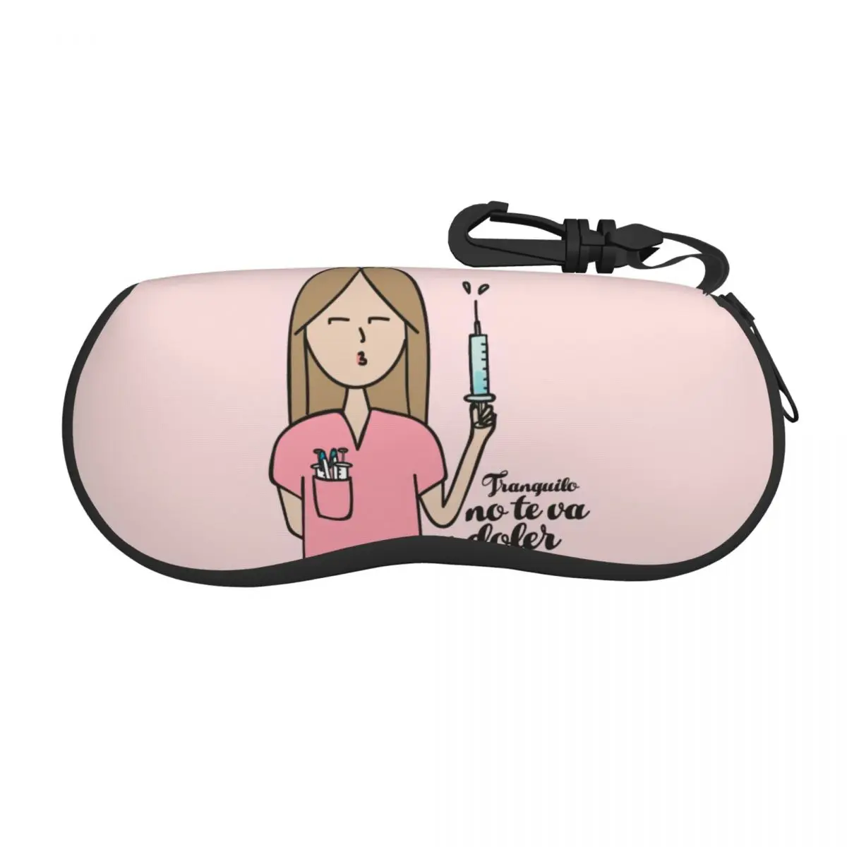 Enfermera En Apuros Doctor Nurse Medical Shell Eyeglasses Case Women Men Fashion Glasses Case Sunglasses Box Pouch