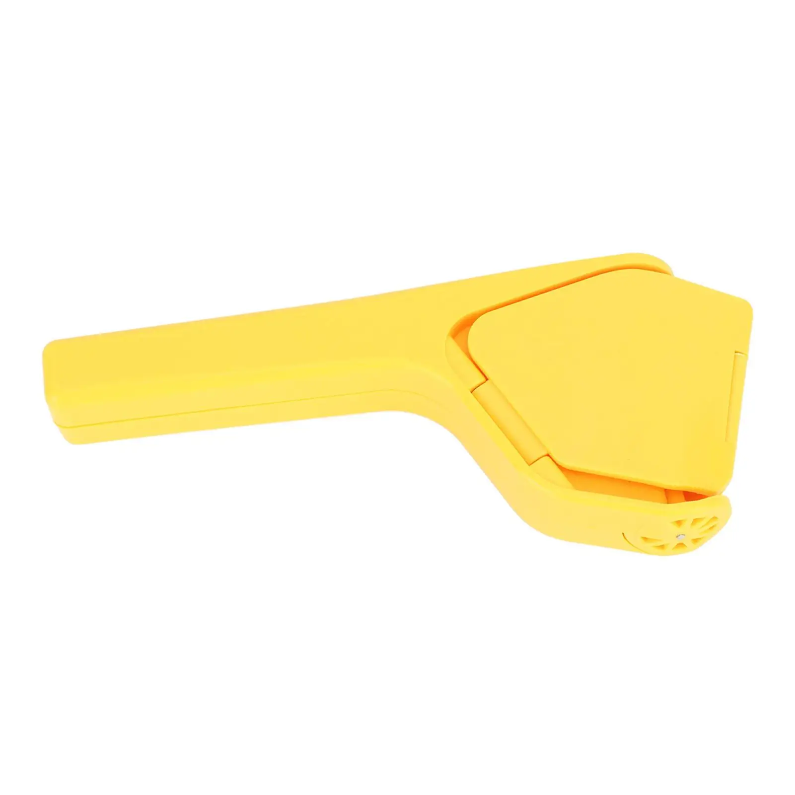 Compact Manual Citrus Juicer - Space-Saving Plastic Lemon Squeezer with Hinge Mechanism for Hotels & Home Use