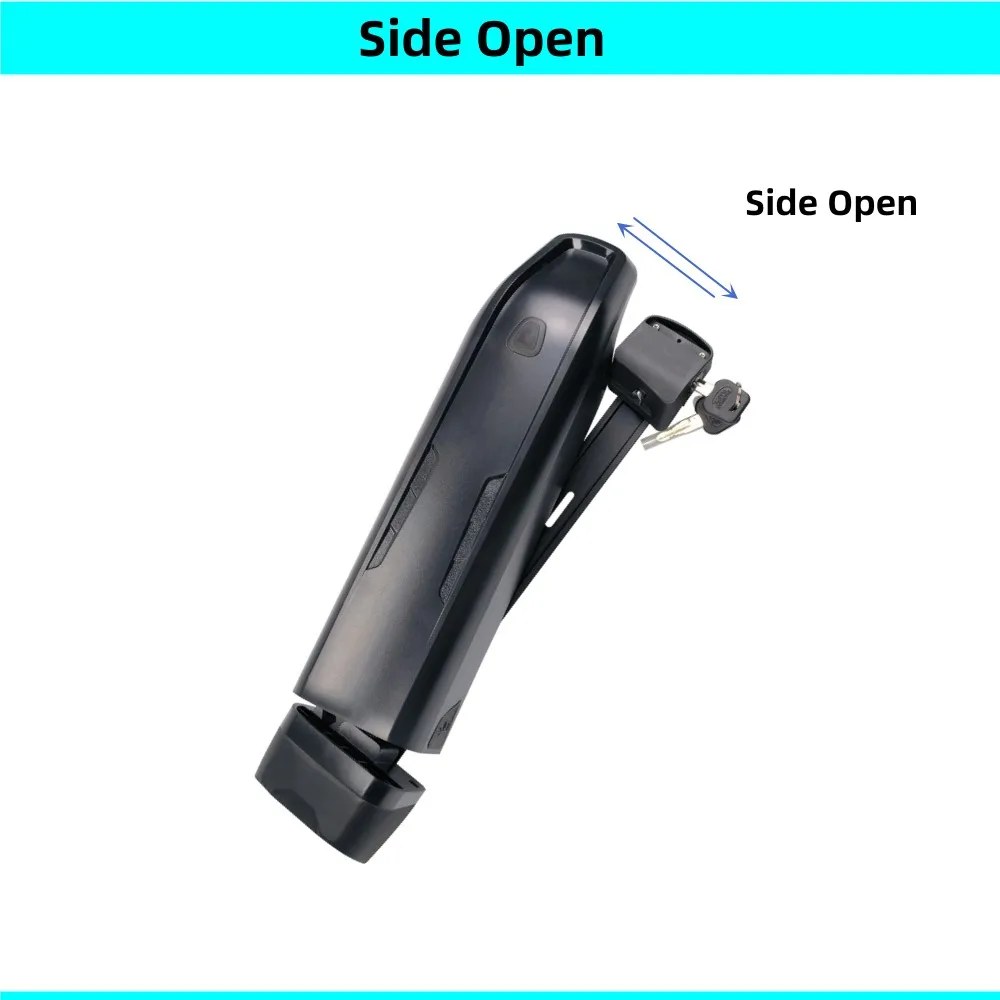 New Side Open Down Tube Dolphin E-bike Battery 48V 14Ah 12.8Ah 10.4Ah 10Ah 36V 13Ah 16Ah 17.5Ah 250w 500w 750w Bike Battery