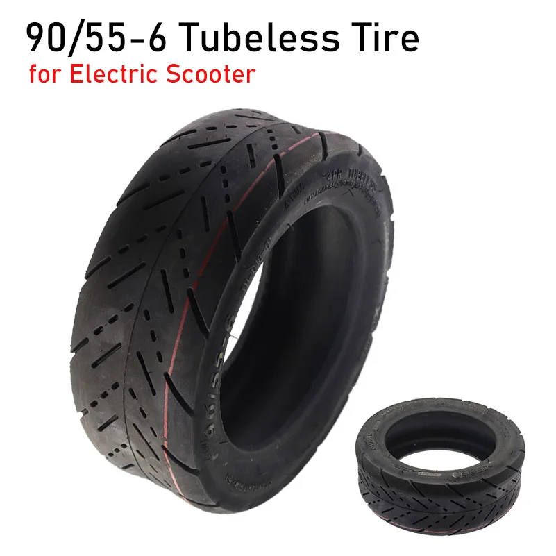 Upgraded 10 Inch CST For Kugoo m4 pro Scooter Tires 90/55-6 Electric Scooter Tubeless Tyres 10x3.0 Durable Vacuum Tyre 4PR