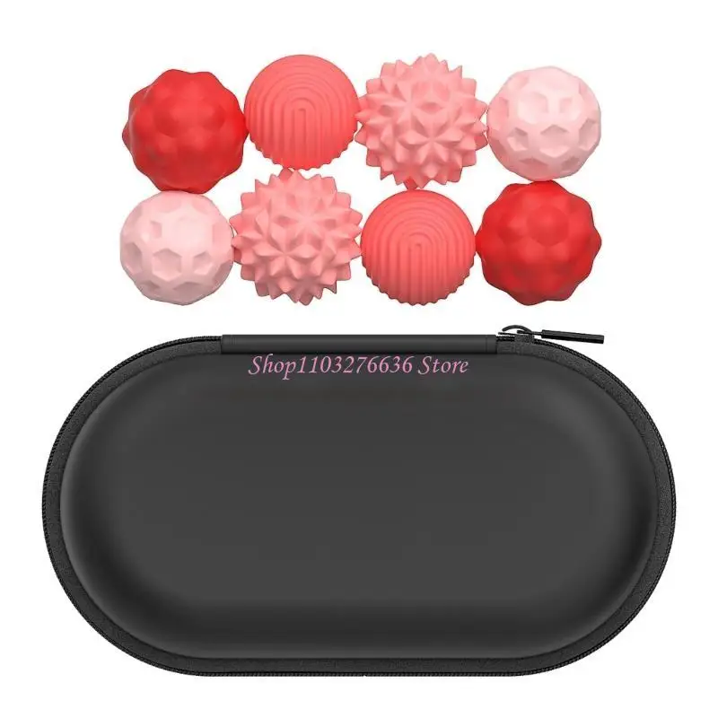 

R6FD Сенсорные шарики для медитации для детей от 3 лет и взрослых, успокаивающая игрушка для снятия стресса, тревоги, СДВГ,