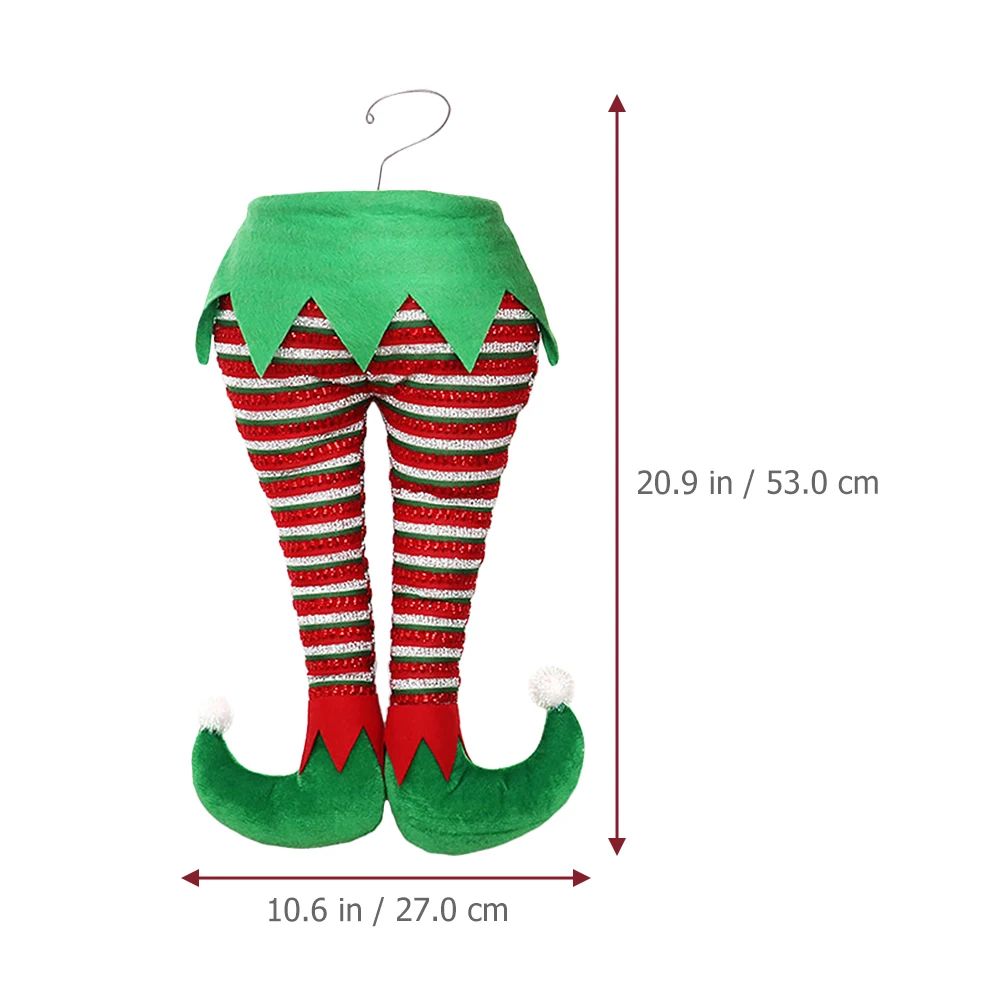 

Christmas Elf Decorations Hanging Elf Legs For Christmas Tree Holiday Ornaments Festive Xmas Tree Decor Unique Legs Fireplace