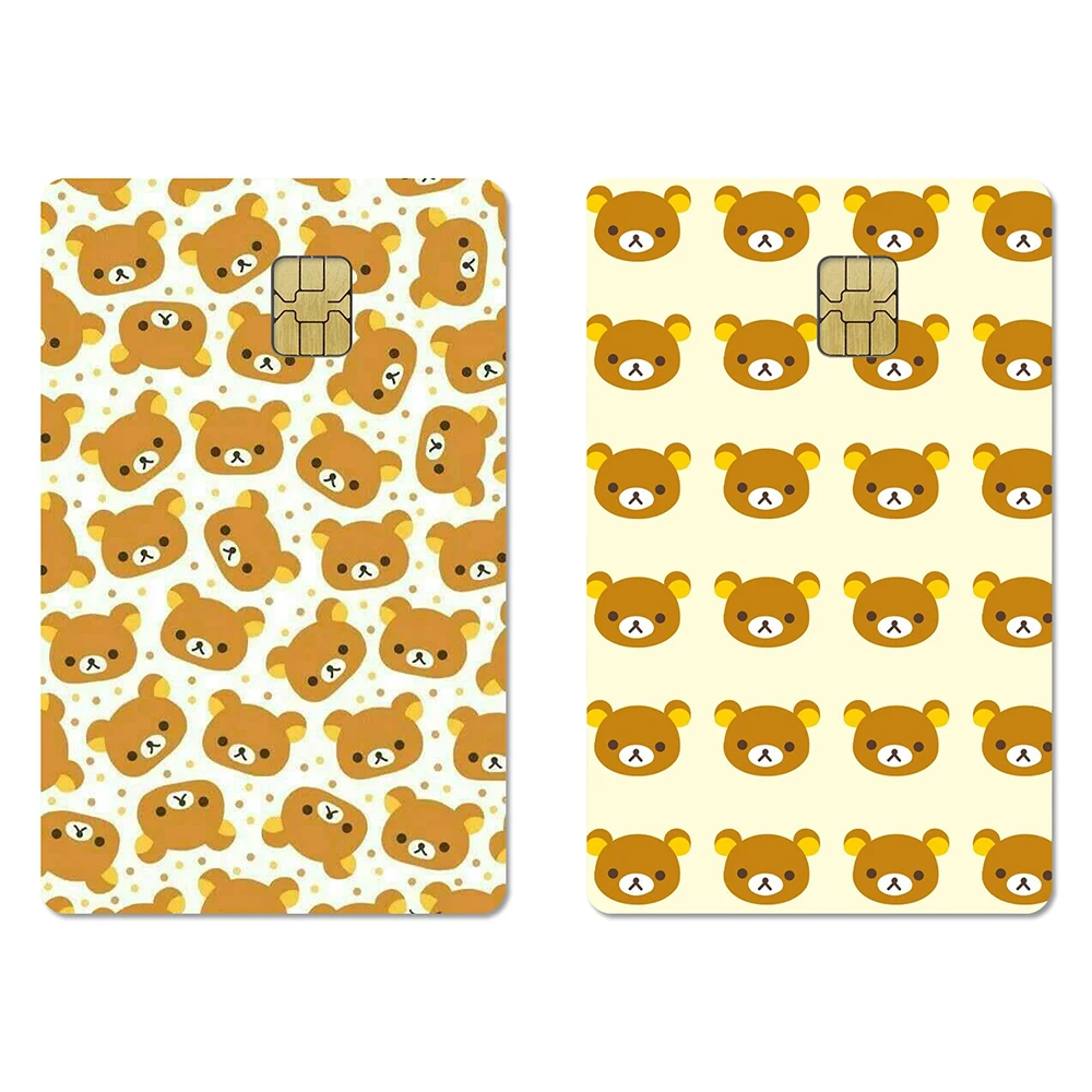 귀여운 리라쿠마 칩 카드 스티커 귀여운 만화 은행 카드 - Index Card Holder 리뷰 및 가격