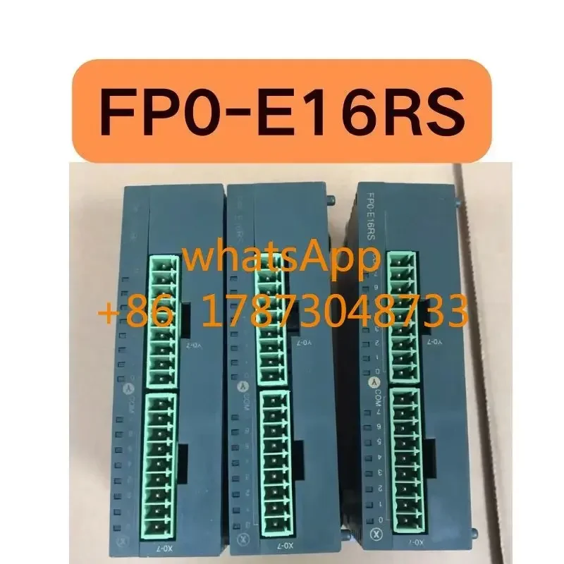 

Second hand FP0-E16RS PLC expansion unit tested OK and the function is intact