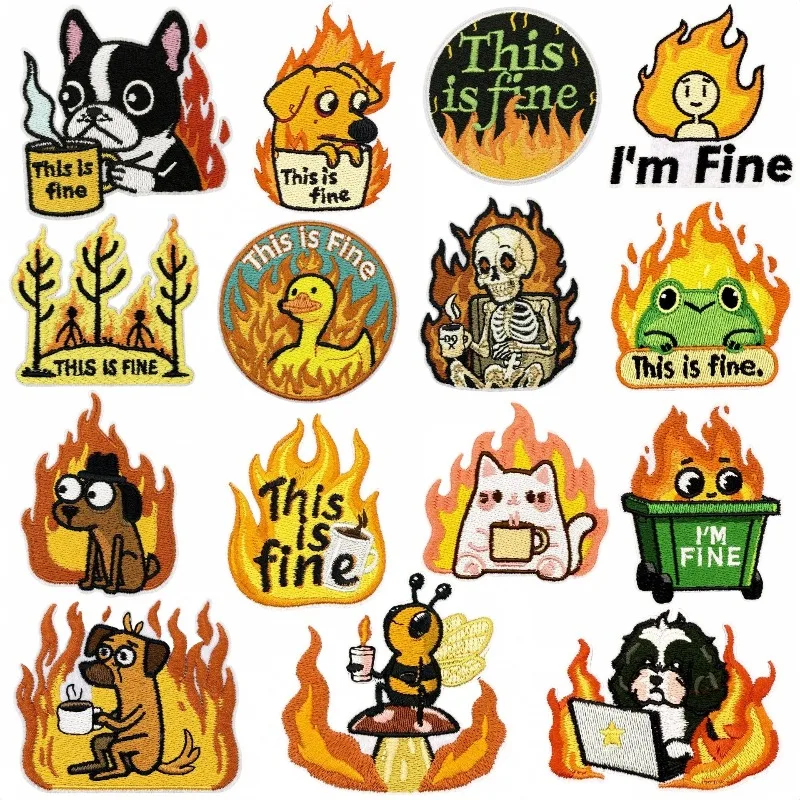 Мультфильм-пламя-горения-пришить-утюг-на-вышивке-патч-наклейки-аппликация-для-одежды-пальто-футболка-джинсы-диван-шляпа-сумки-автомобиль-ipad