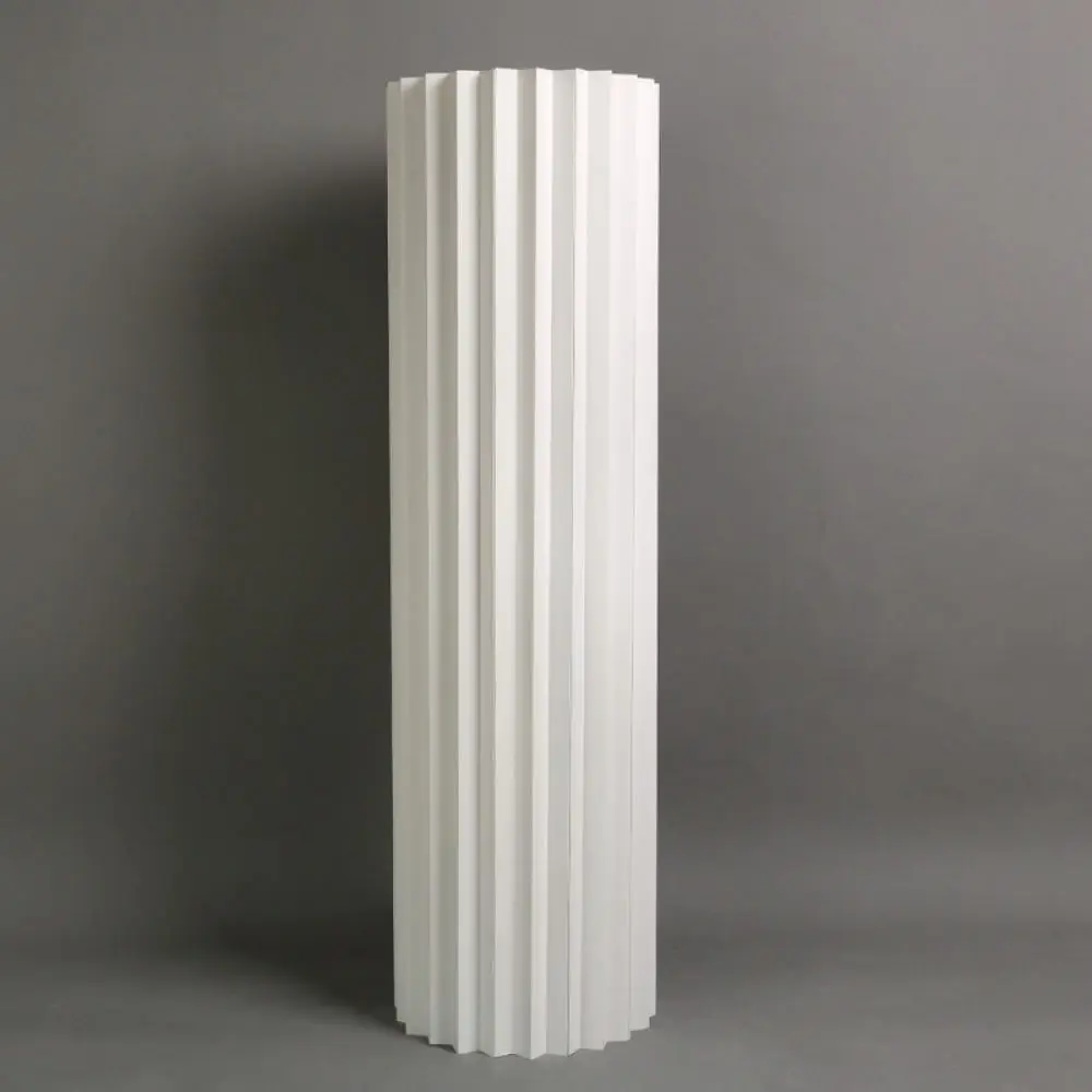 Wedding Party Decor Paper Cylinder Pedestal Stand Event Backdrop Ceremony Display Cake Table Column Plinth