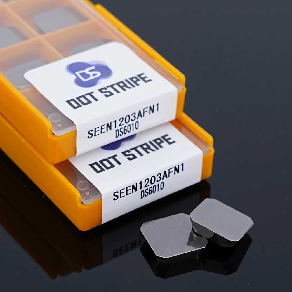 SEEN1203 AFTNI NX2525 High Quality Carbide Inserts Cermet Grade Milling Blades Tips boring Metal Cutter CNC SEEN 1203/1504