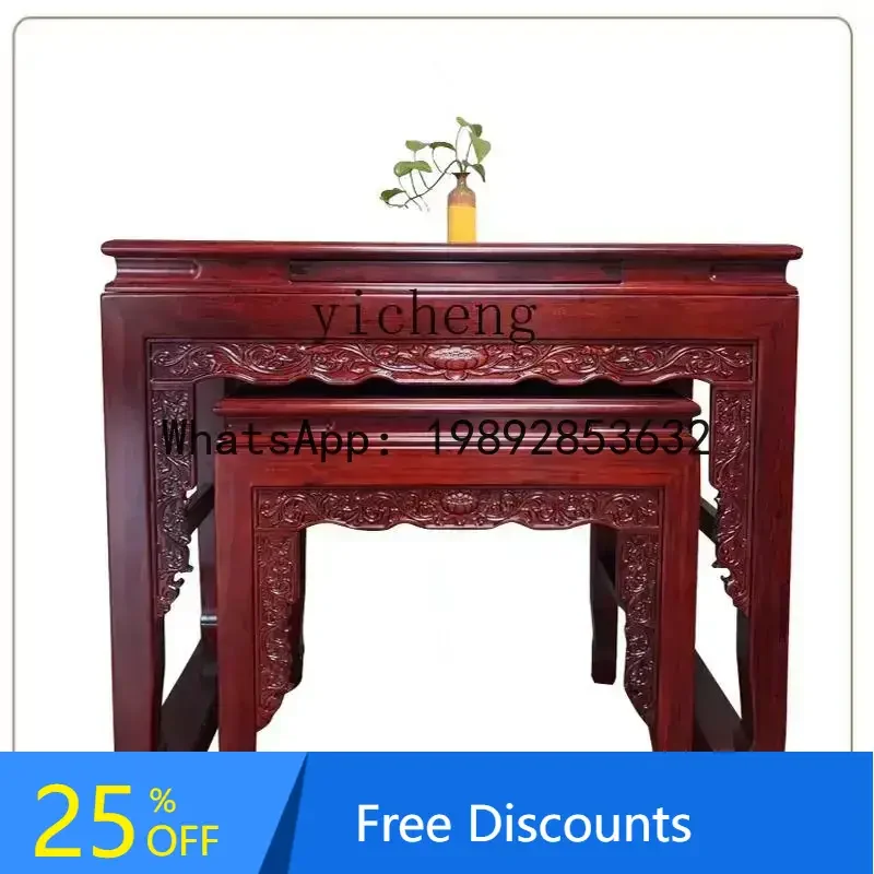 

XLL all solid wood table Buddha table household living room table incense case Buddha
