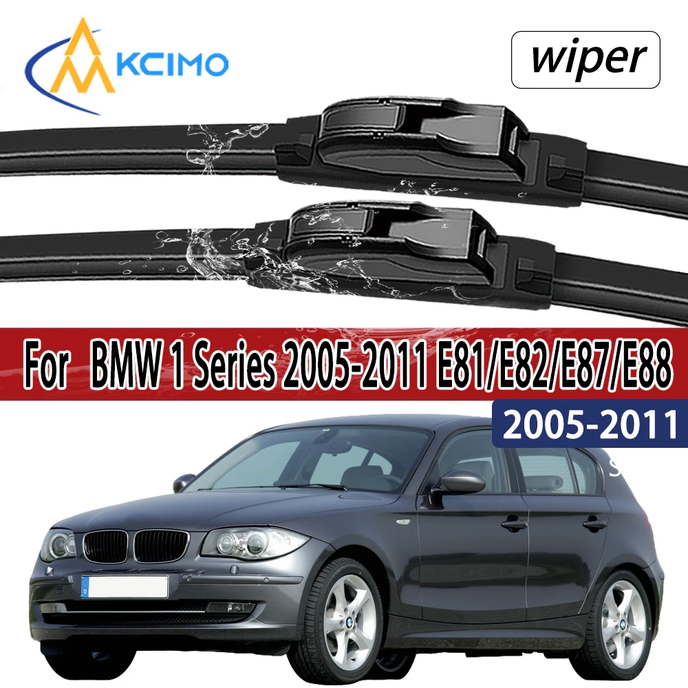 Für BMW 1 Serie 2005-2011 E81/E82/E87/E88 2005-2011 Frontscheibe Wischer Klingen 2 stücke Windschutzscheibe Fenster Zubehör