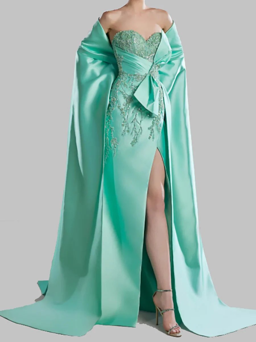 

Elegant Candy Color Sweetheart Applique Ruched Bow Formal Evening Dresses Birthday Party Prom Gowns Customized