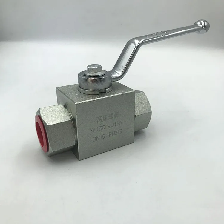 YJZQ KHB Hydraulic high pressure ball valve G1/4 G3/8 G1/2