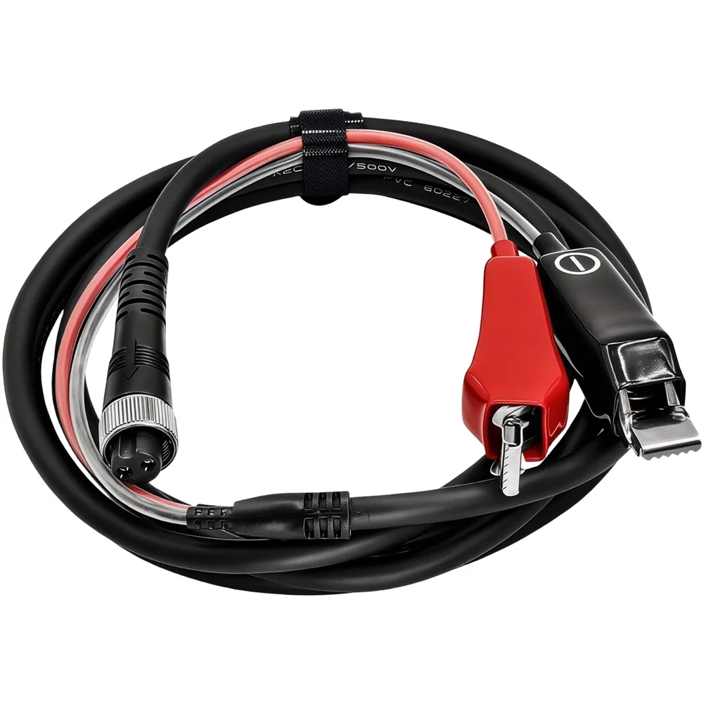 

Соединительный кабель аккумулятора для электрической катушки DAIWA 300 500 750 MJ с черным, красным, для силиконового провода, длина 2 м